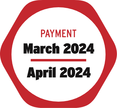 Payment phase is March 2024 through April 2024