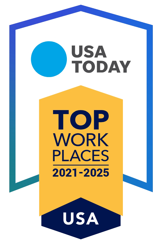 USA Today Top Workplaces 2021-2025