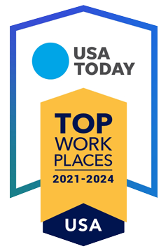 USA Today Top Workplaces 2021-2024